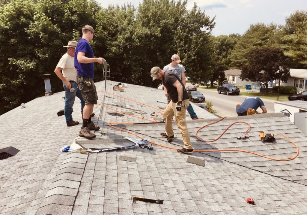 Roofing job