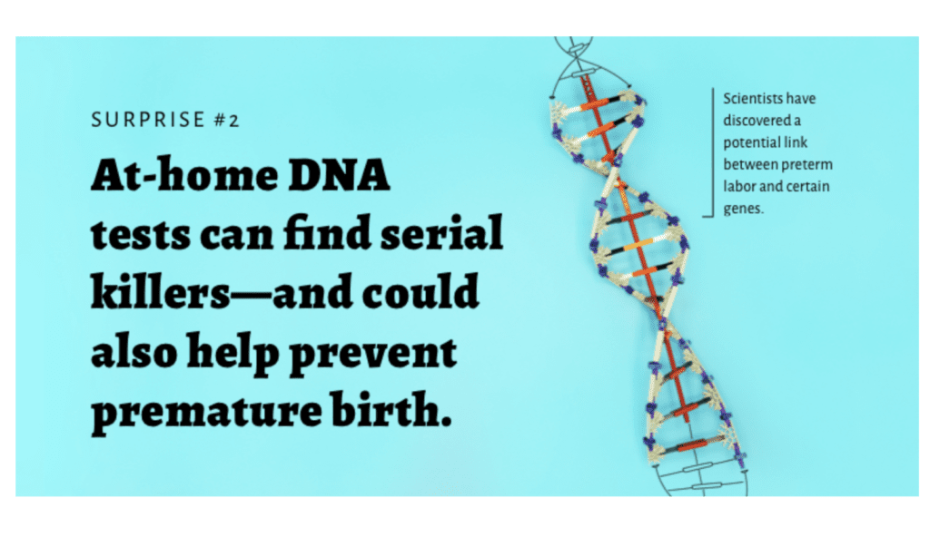 Blog Graphic from GatesNotes 2018 Annual Report - Web Design Example