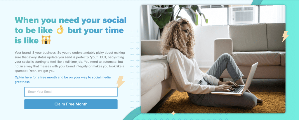 Website Header Graphic Example - MeetEdgar